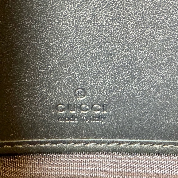 SOLD ❌ GG Supreme Monogram Blue Blooms Zip Around Wallet - Picture 7 of 7